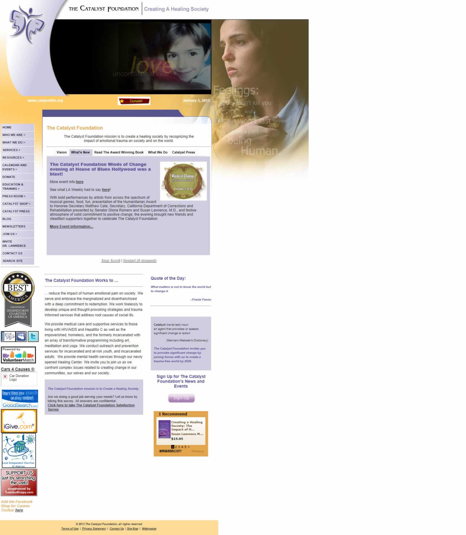 Catalyst Foundation - Client Design